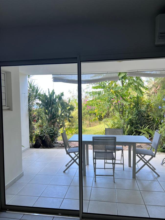 Appart Calme Vue Mer Le Carbet Exterior foto